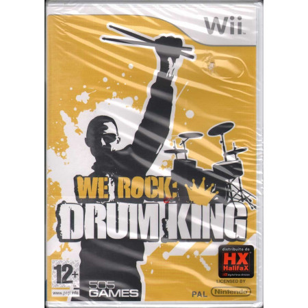 Dettagli su  We Rock: Drum King Videogioco WII Nuovo Sigillato 8023171016597