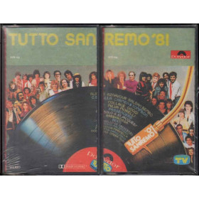 AA.VV 2x MC7 Tutto Sanremo '81 Nuova Sigillata Polydor 3172 113