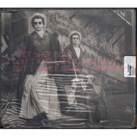 Pet Shop Boys CD'S I Don't Know What You Want But I Can't Give It Any More Sig