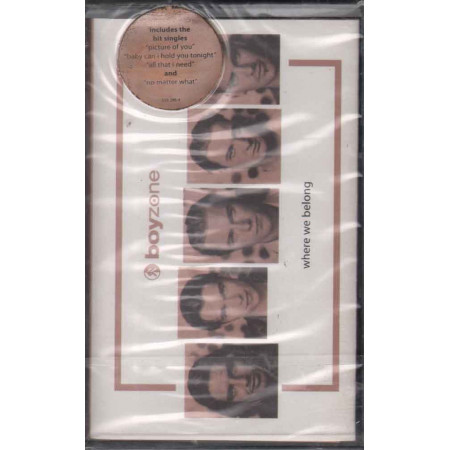 Boyzone MC7 Where We Belong Nuova Sigillata 0731455920048