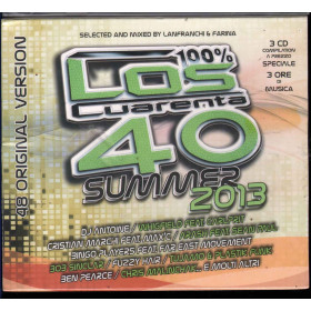 AA.VV. 3 CD Los Cuarenta 40 Summer 2013 / S.A.I.F.A.M. ‎COM 1303-2 Sigillato 8032484089464