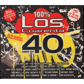 AA.VV.  2 CD Los Cuarenta Summer 2007 Nuovo Sigillato 8032484017559