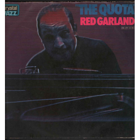 Red Garland Lp Vinile The Quota / Crystal 066 CRY 45 785 Nuovo