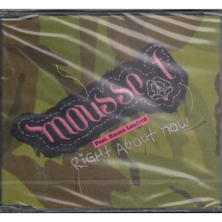 Mousse T. Feat. Emma Lanford ‎‎‎Cd'S Right About Now ‎Sigillato 5099767565223