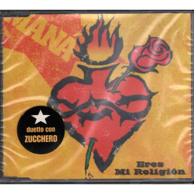 Mana' Featuring Zuccher ‎‎Cd'S Singolo Eres Mi Religion / Warner Music Sigillato