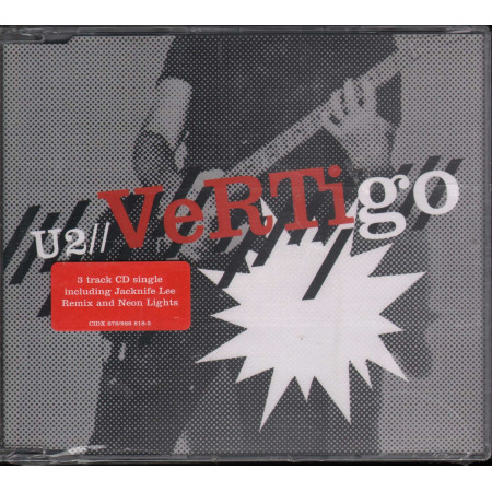 U2 ‎Cd'S Singolo Vertigo / Island Records Sigillato 0602498681831