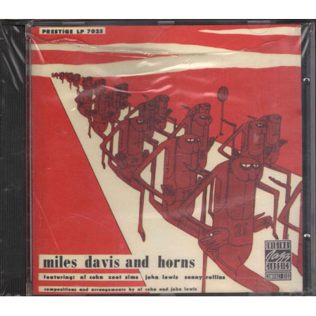 Miles Davis ‎CD Miles Davis And Horns / Original Jazz Classics ‎Sigillato