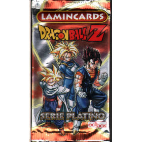 Dragon Ball Z - Serie Platino Lamincards Sigillata 1 Bustina 5 Figurine