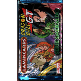 Dragon Ball GT - Serie Smeraldo Lamincards Sigillata 1 Bustina 5 Figurine