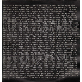 XTC Lp Vinile Go 2 / Virgin ‎OVED 61 Nuovo