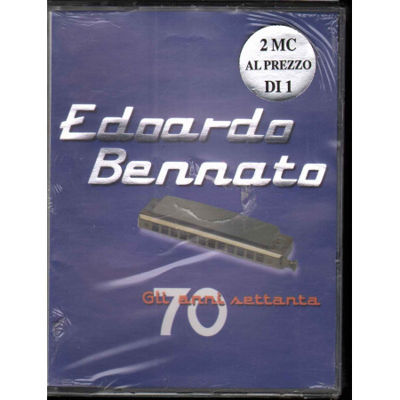 Edoardo Bennato 2x MC7 Gli Anni 70 / BMG Ricordi Sigillata 0743215602644