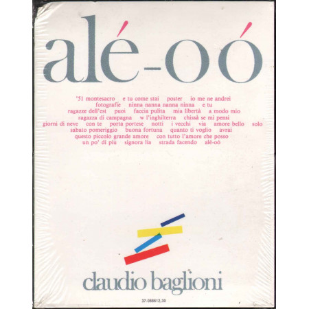 Claudio Baglioni 2x MC7 Ale'-Oó / Columbia Sigillata 5099708861247