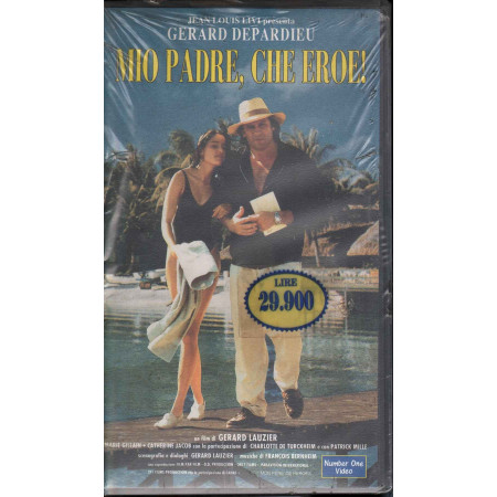 Mio Padre, Che Eroe! VHS Gerard Depardieu / Marie Gillain Sigillata