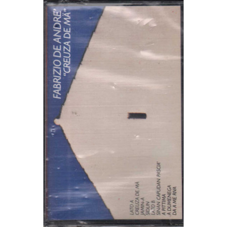 Fabrizio De Andre' MC7 Creuza De Mä / BMG Ricordi ‎Sigillata 8003614032124