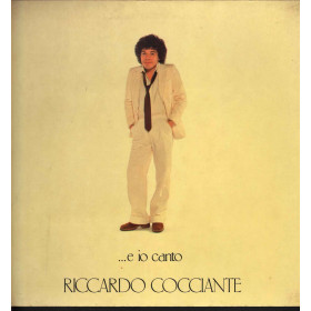 Riccardo Cocciante ‎‎‎‎‎‎Lp Vinile E Io Canto / RCA PL 31421 Gatefold Nuovo