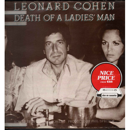 Leonard Cohen ‎Lp Vinile Death Of A Ladies' Man / CBS 32661 Nuovo