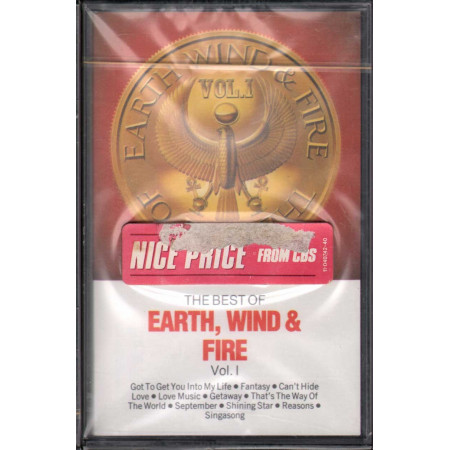 Earth Wind & Fire MC7 The Best Of  Vol 1 / Sigillata CBS ‎– 40-32536
