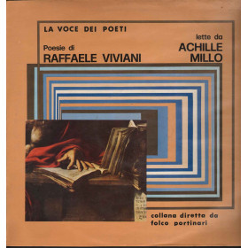 Achille Millo Lp Vinile Poesie DI Raffaele Viviani Lette Da Achille Millo Nuovo
