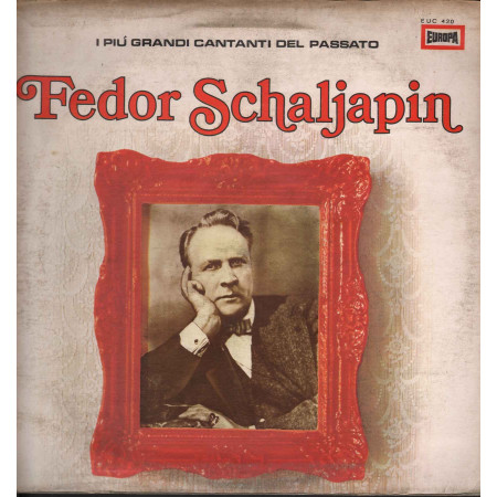 Fedor Schaljapin ‎Lp Vinile Omonimo / Same  Europa ‎EUC 420 Nuovo