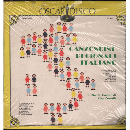 AA.VV. Lp Vinile Canzoncine Regionali Italiane / Ariston Sigillato