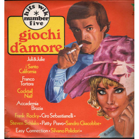 AA.VV. Lp Vinile I Giochi D'Amore / WJK Record WJK 005 Nuovo 