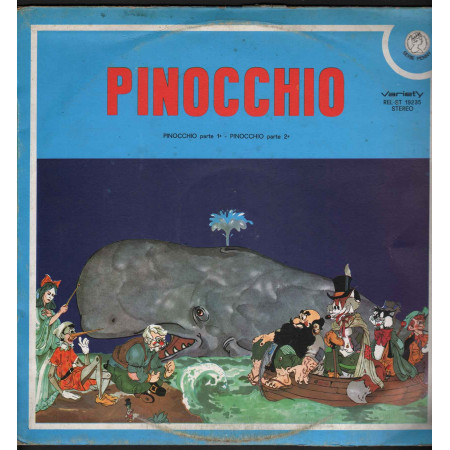 E Sironi / M P Arcangeli / I Colnaghi ‎Lp Vinile Pinocchio / Rifi Variety Nuovo