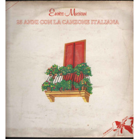 Enrico Musiani ‎Lp Vinile 25 Anni Con la Canzone Italiana / Six Record Nuovo