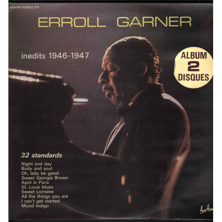 Erroll Garner ‎‎2 ‎‎Lp Vinile Inedits 1946-1947 / Disques Festival Nuovo