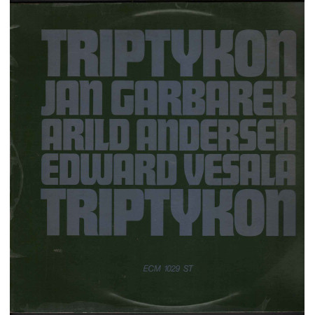 Jan Garbarek / Arild Andersen / Edward Vesala ‎Lp Vinile Triptykon / ECM Nuovo