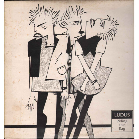 Ludus Lp Vinile Riding The Rag / Expanded Music ‎EX35 Nuovo