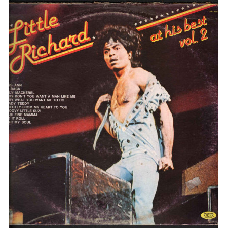 Little Richard ‎‎Lp Vinile At His Best Vol.2 / Joker SM 3883 Nuovo