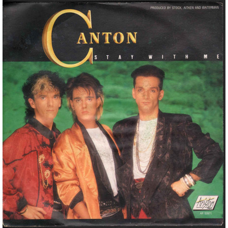 Canton ‎‎Vinile 7" 45 giri Stay With Me / Go Back Ariston Music ‎AR 00971 Nuovo