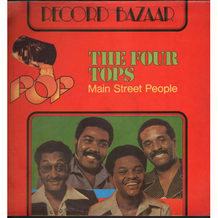 Four Tops Lp Vinile Main Street People / Record Bazaar RB 95 Nuovo