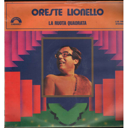 Lionello Oreste Lp Vinile La Ruota Quadrata / Cinevox CAB2004 Sigillato