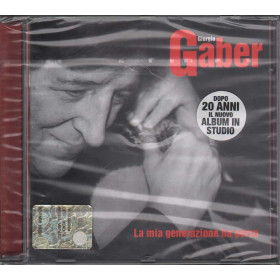Giorgio Gaber CD La mia generazione ha perso Nuovo Sigillato 0685738799220