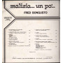Fred Bongusto Lp Vinile Malizia Un Po / Rifi ‎RDZ-ST 14229 Gatefold Nuovo