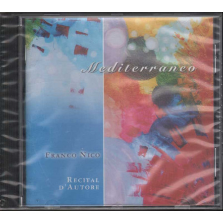 Franco Nico CD Mediterraneo - Recital D'Autore Nuovo Sigillato