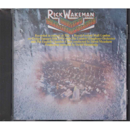 Rick Wakeman  CD Journey To The Centre Of The Earth  Sigillato 0082839362122