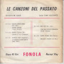 Piero Nigido 45 giri Sulla Carrozzella / Le Rose Rosse Melodie D'Altri Tempi