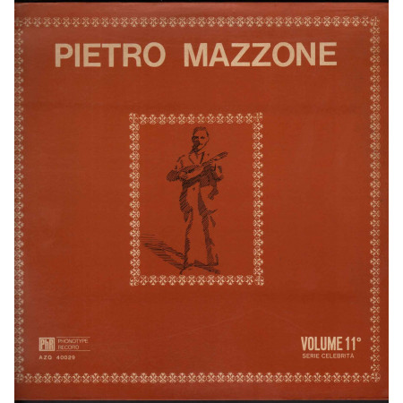 Pietro Mazzone ‎Lp Vinile Serie Celebrita Vol 11 Phonotype AZQ 40029 Sigillato