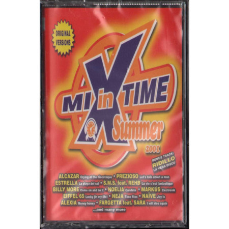AA.VV ‎MC7 Mix In Time Summer 2001 / Ricordi ‎– NMK 1114 ‎Sigillata