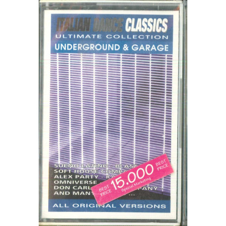 AA.VV ‎MC7 Italian Dance Classics - Underground & Garage / 478450-2 Sigillata