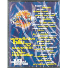 AA.VV 2x ‎MC7 37° Festivalbar 2000 - Compilation Blu / COL 498325 4 Sigillata