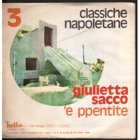 Giulietta Sacco Vinile 7" Torna Maggio / 'E PPentite - Hello HR 9048 Nuovo