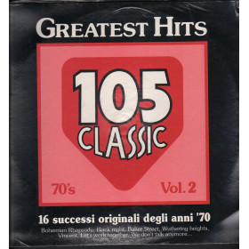 AA.VV. Lp Vinile Greatest Hits 105 Classic 70's Vol 2‎ Sigillato 0077779843510