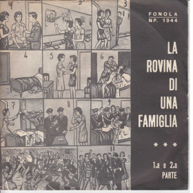 Giuseppe Ricotta ‎Vinile 7" 45 giri La Rovina Di Una Famiglia Fonola Nuovo