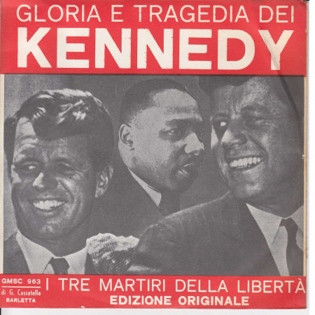 Salvatore ‎‎Vinile 7" 45 giri Gloria E Tragedia Dei Kennedy GMSC Nuovo