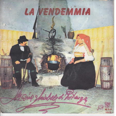 Michele Di Potenza Vinile 7" 45 giri La Vendemmia / Lu Streature Tiger Nuovo