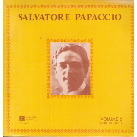Salvatore Papaccio ‎Lp Vinile Volume 5 Serie Celebrita' Phonotype Sigillato