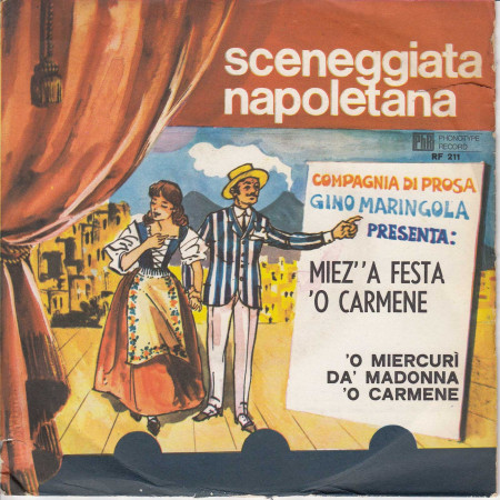 G. Maringola 7" 45 Giri Mienz' A Festa 'O Carmene / 'O Miercuri Da' Madonna O' Carmene
